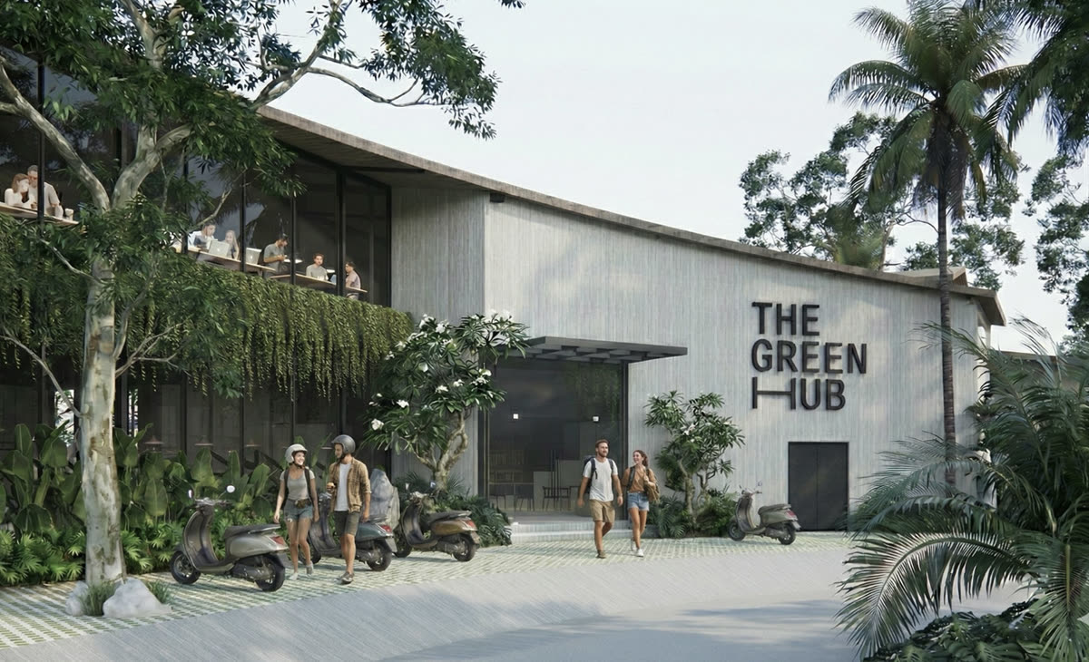 The Green Hub rendering